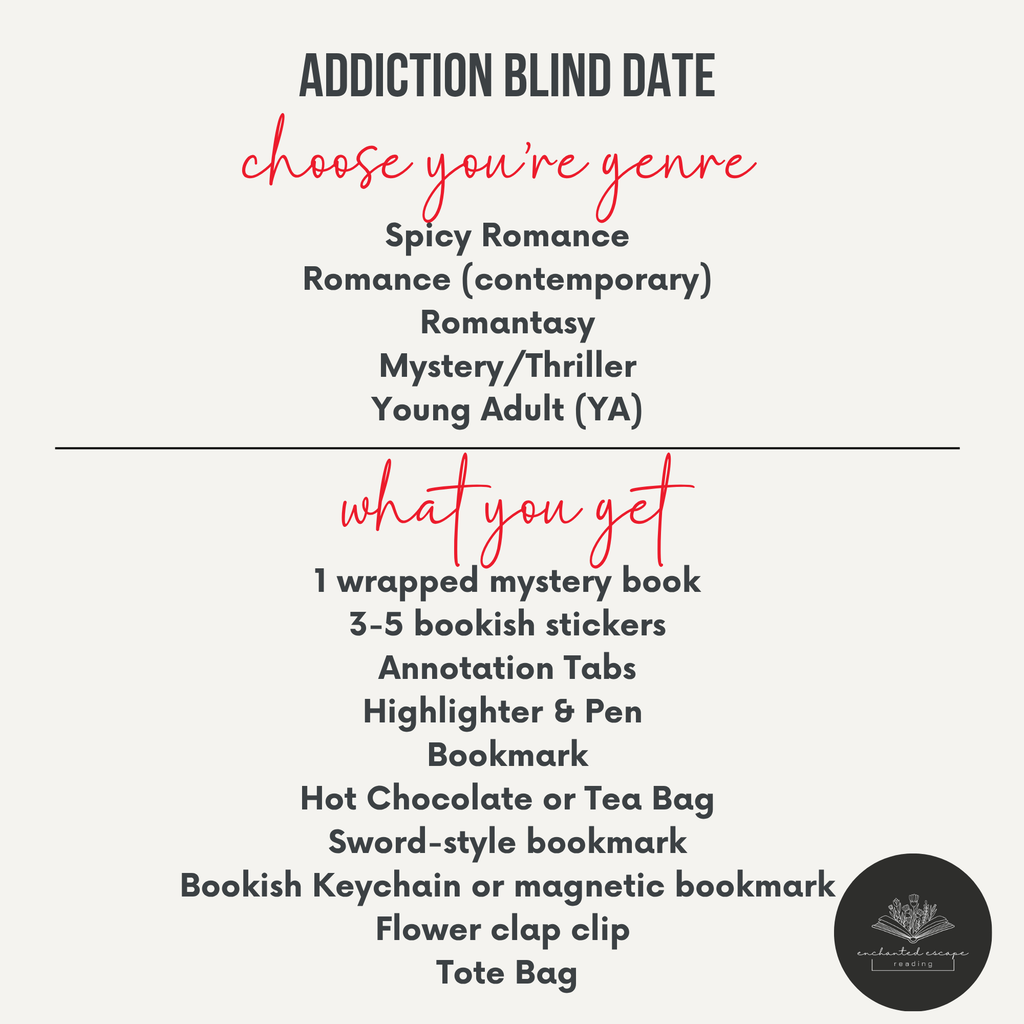 Addiction Blind Date with a Book