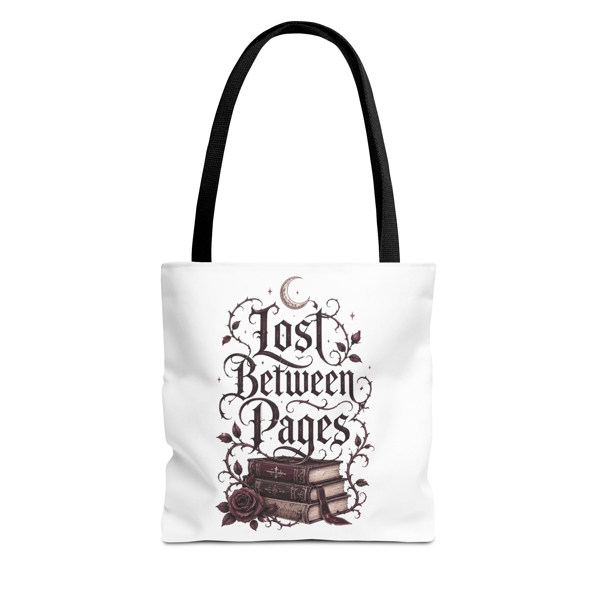 "Lost Between Pages" Book Lover Tote Bag