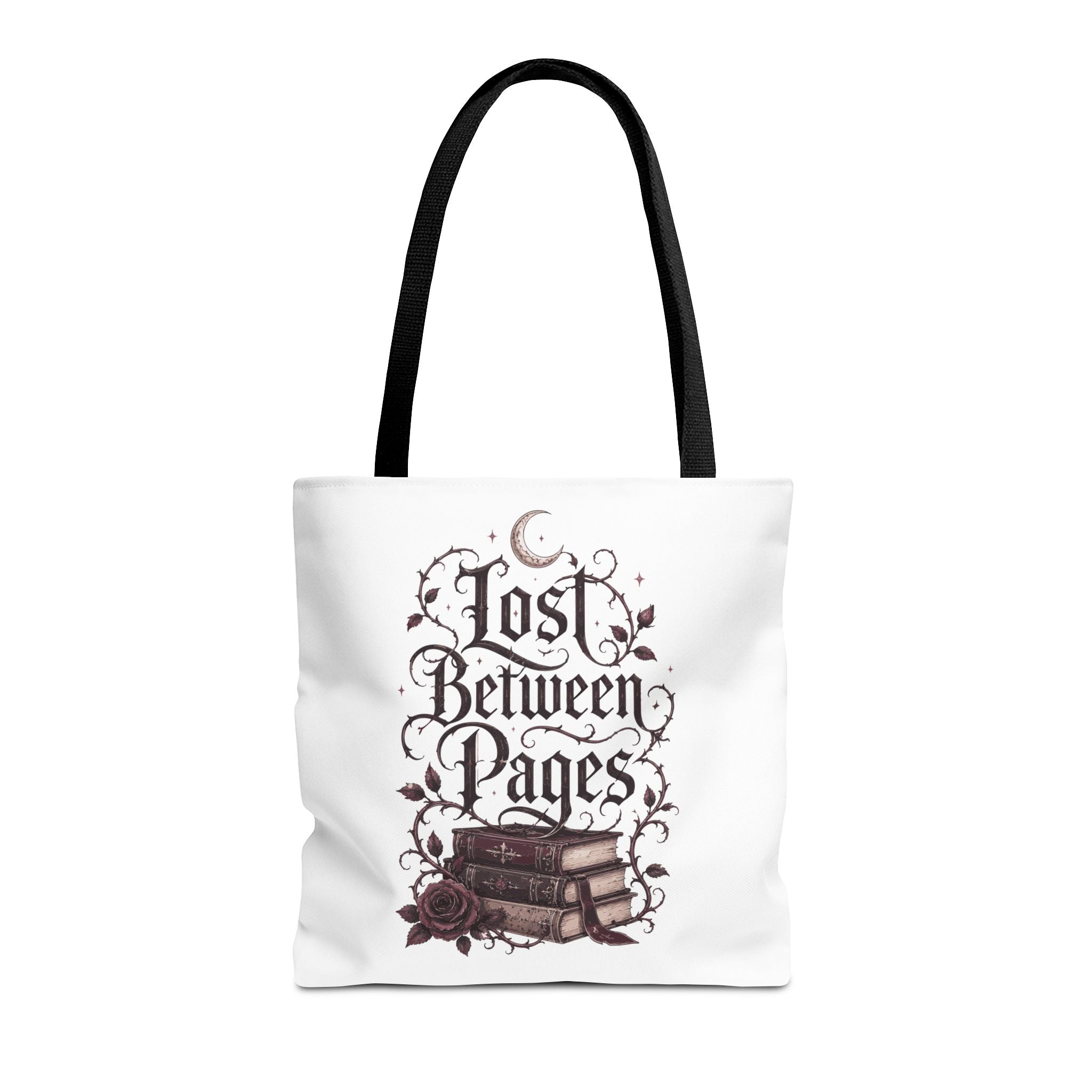 "Lost Between Pages" Book Lover Tote Bag