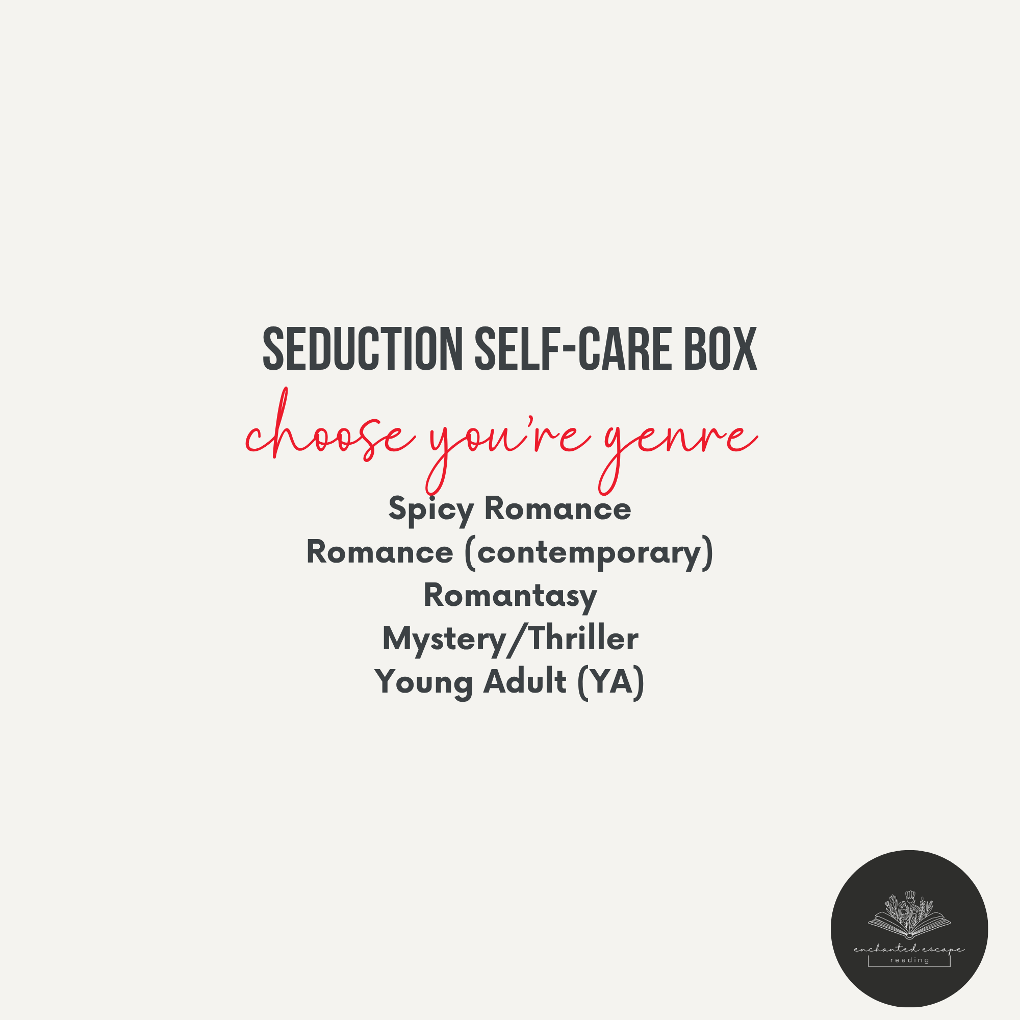 Seduction Limited Edition Self-Care Blind Date with a Book
