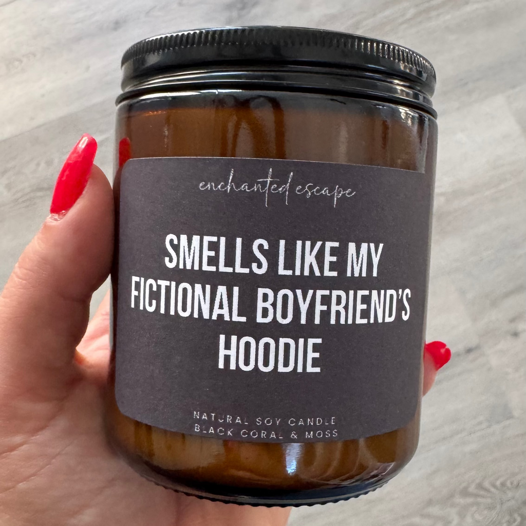 8 oz Bookish Soy Candle — Choose Your Scent