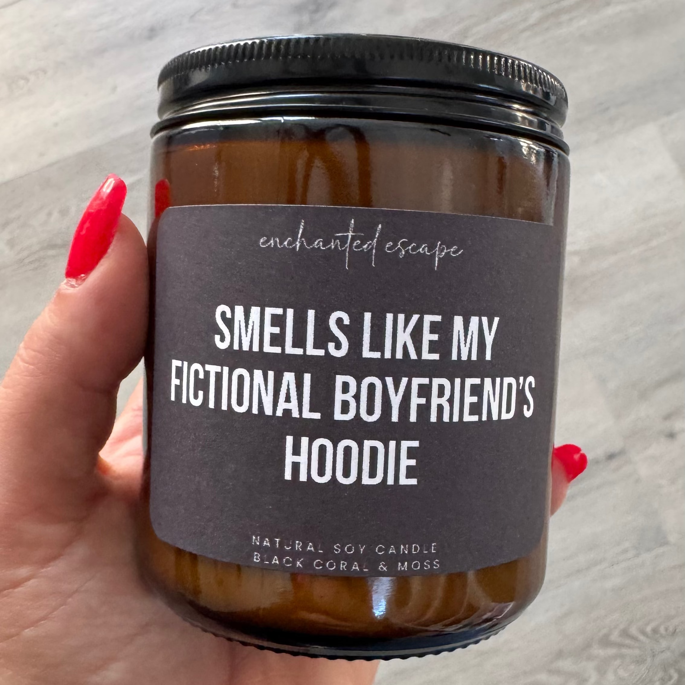 8 oz Bookish Soy Candle — Choose Your Scent
