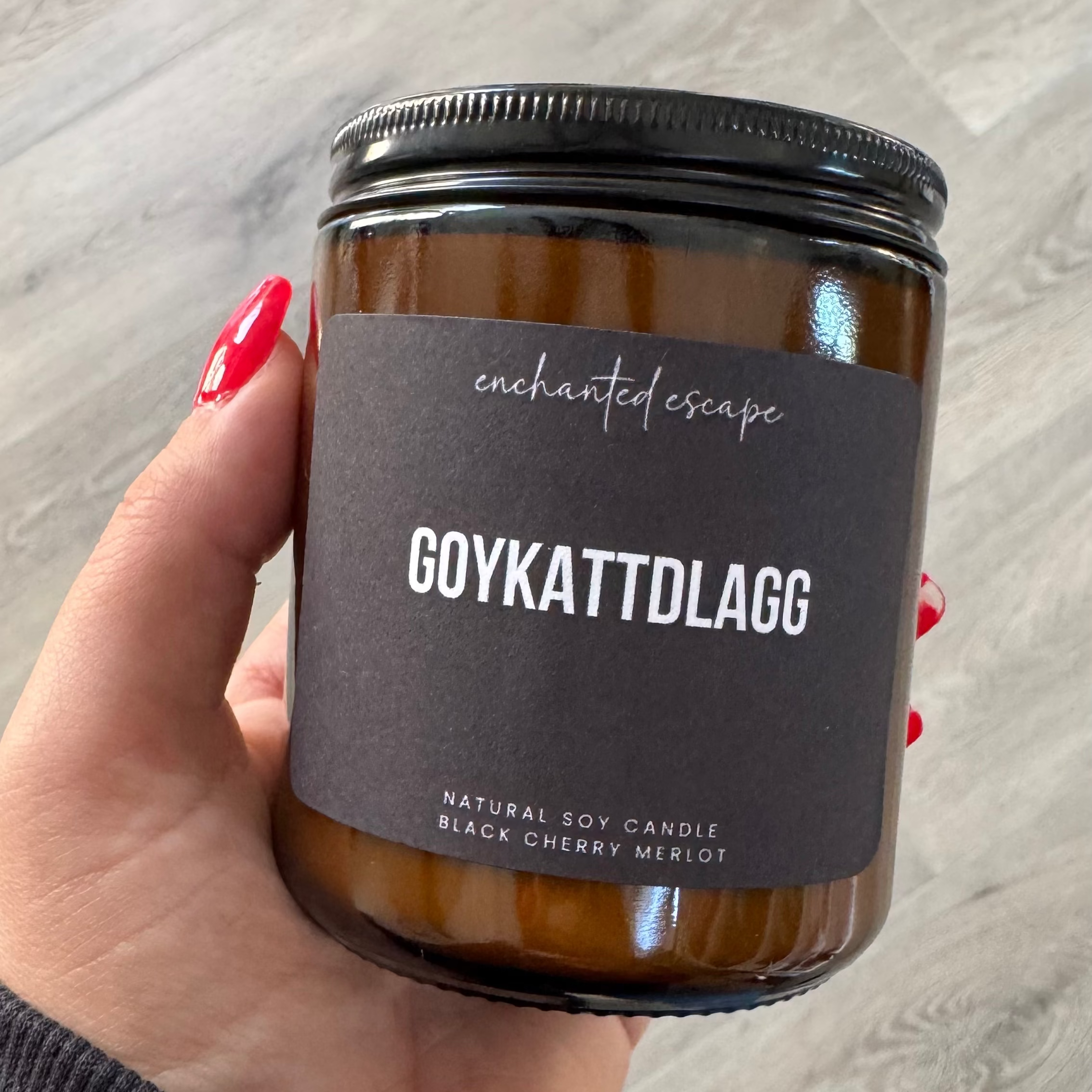 8 oz Bookish Soy Candle — Choose Your Scent