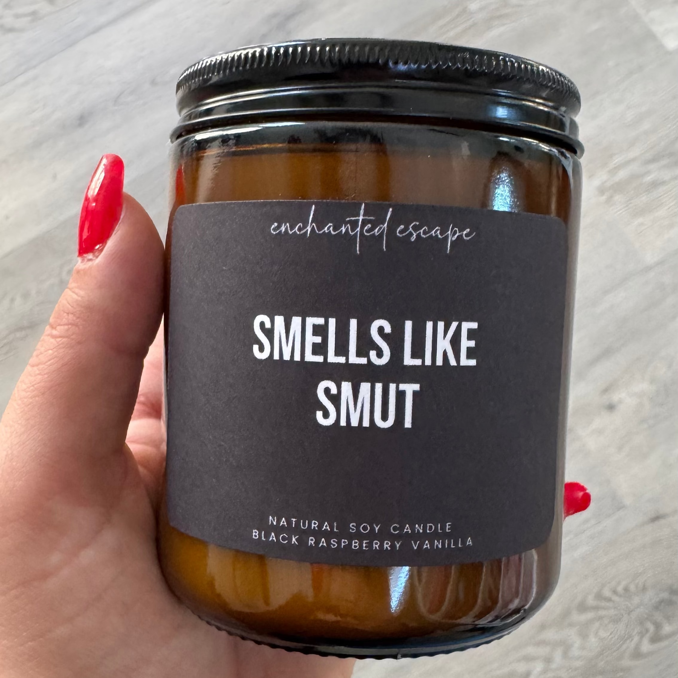 8 oz Bookish Soy Candle — Choose Your Scent