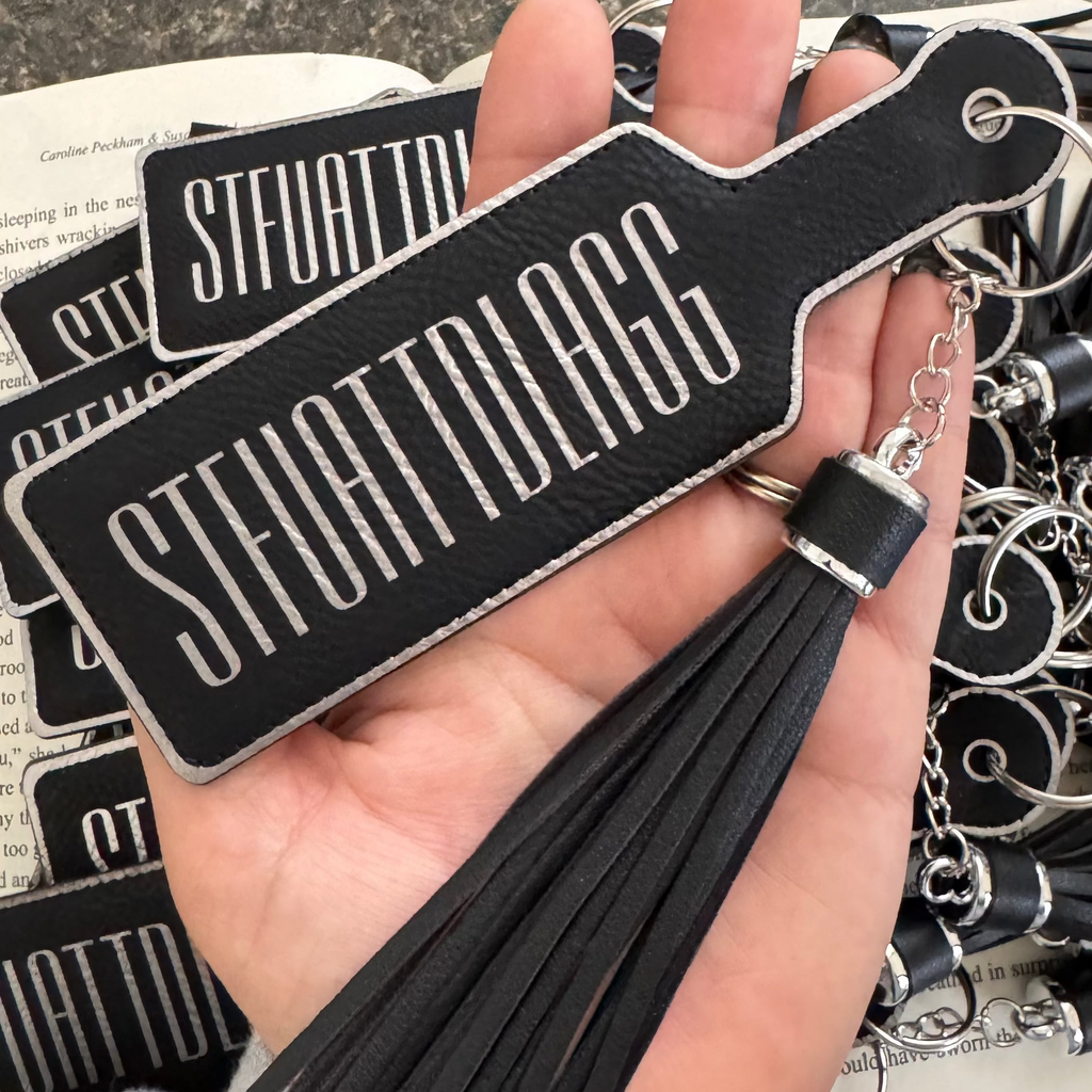 STFUATTDLAGG bookmark, bookmarks, dark romance bookmark, dark romance, bookish things