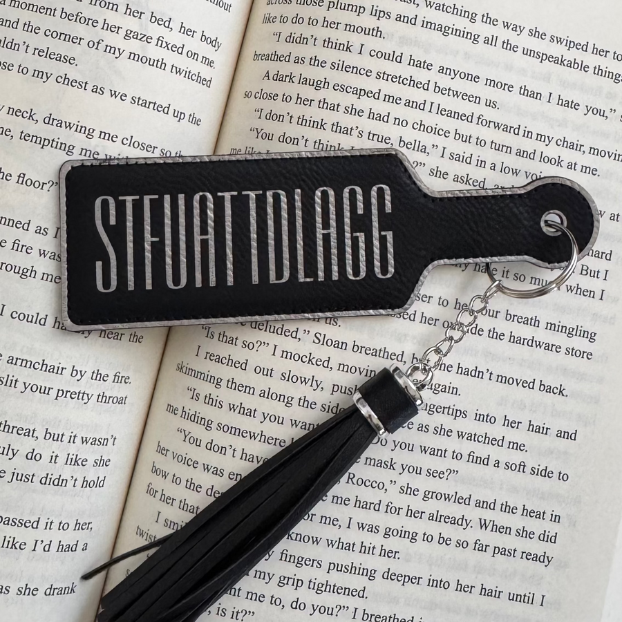 STFUATTDLAGG bookmark, bookmarks, dark romance bookmark, dark romance, bookish things