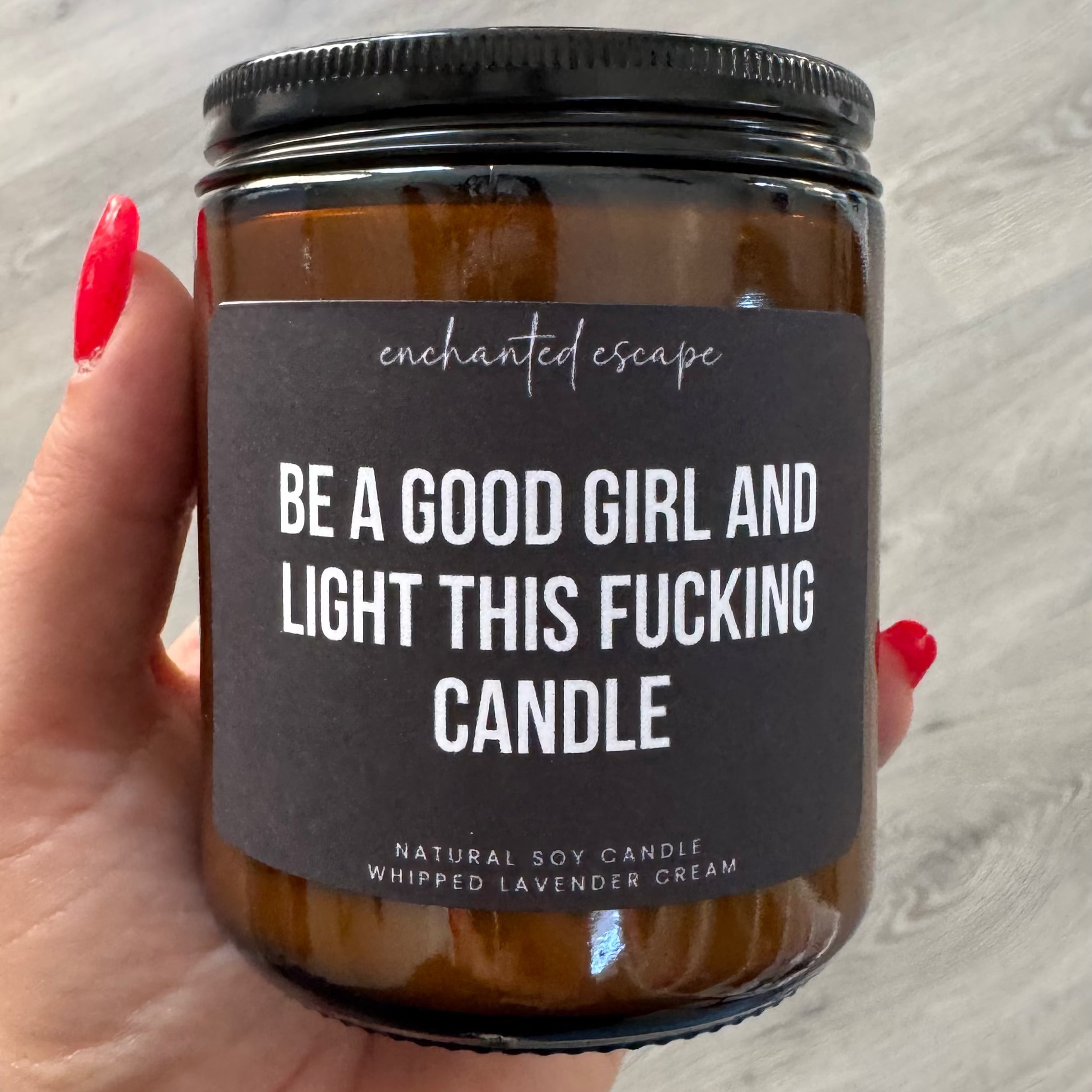 8 oz Bookish Soy Candle — Choose Your Scent
