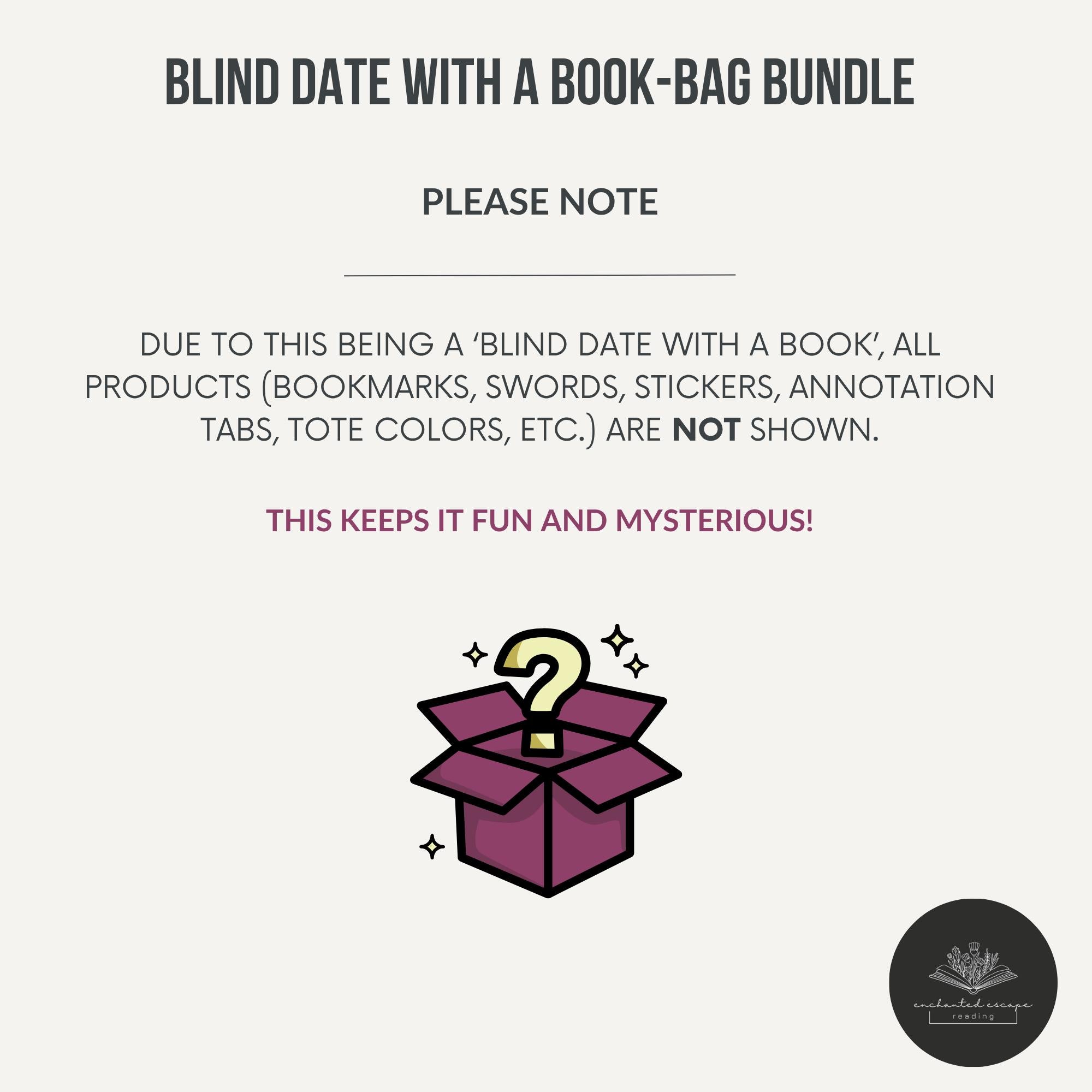 Blind Date With A Book Bundle-Blind Date BooksMystery Book Gift-Custom Book Box-Bookish Gifts-Gifted Romance Book