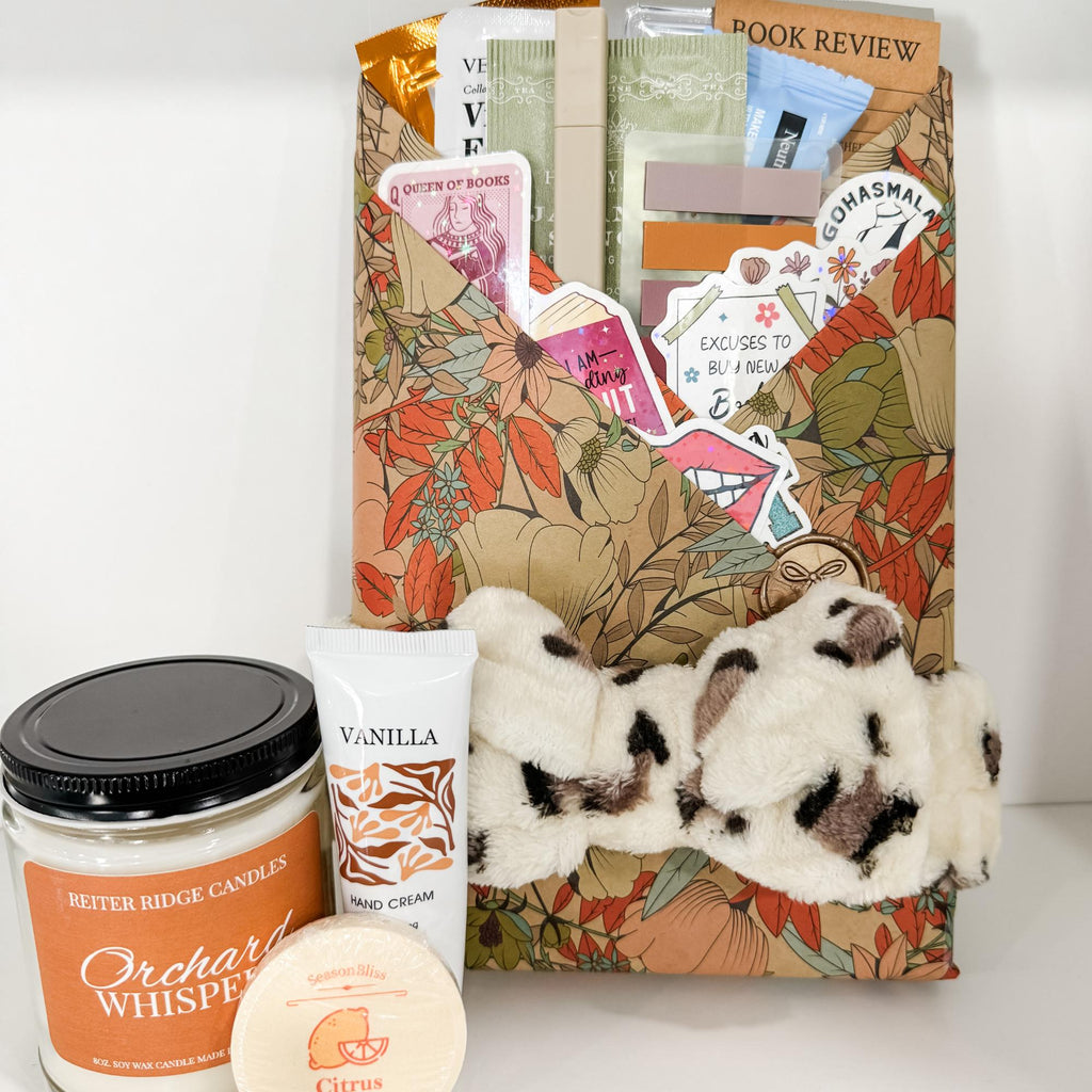 Self Care Blind Date With A Book, Gift for Book Lover, Bookish Gifts, Personalized Book, Spa Gift for Book Lover