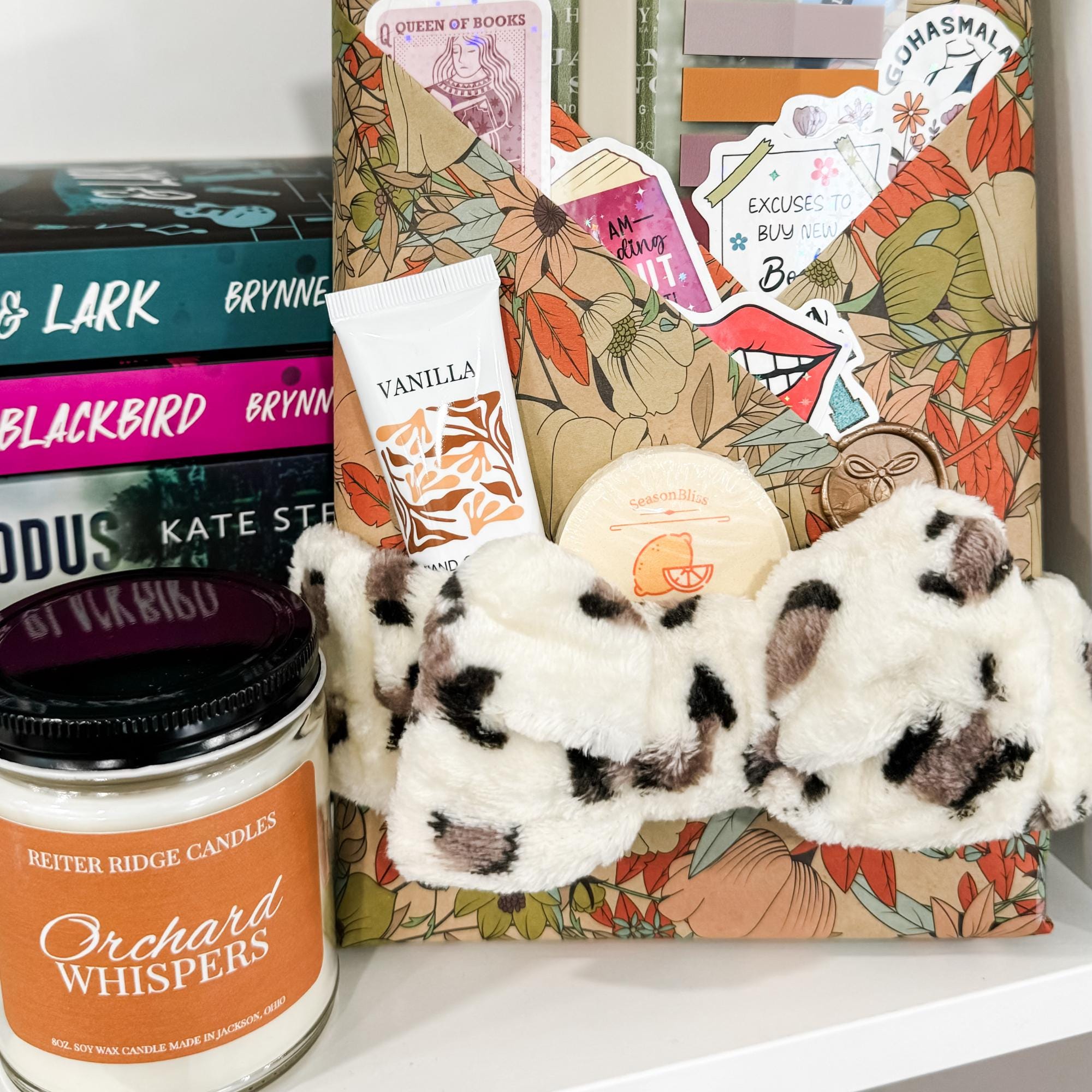 Self Care Blind Date With A Book, Gift for Book Lover, Bookish Gifts, Personalized Book, Spa Gift for Book Lover