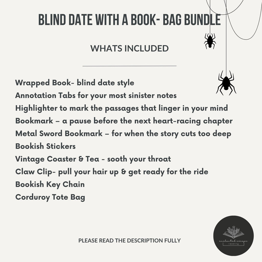 Blind Date With A Book Bundle-Blind Date BooksMystery Book Gift-Custom Book Box-Bookish Gifts-Gifted Romance Book