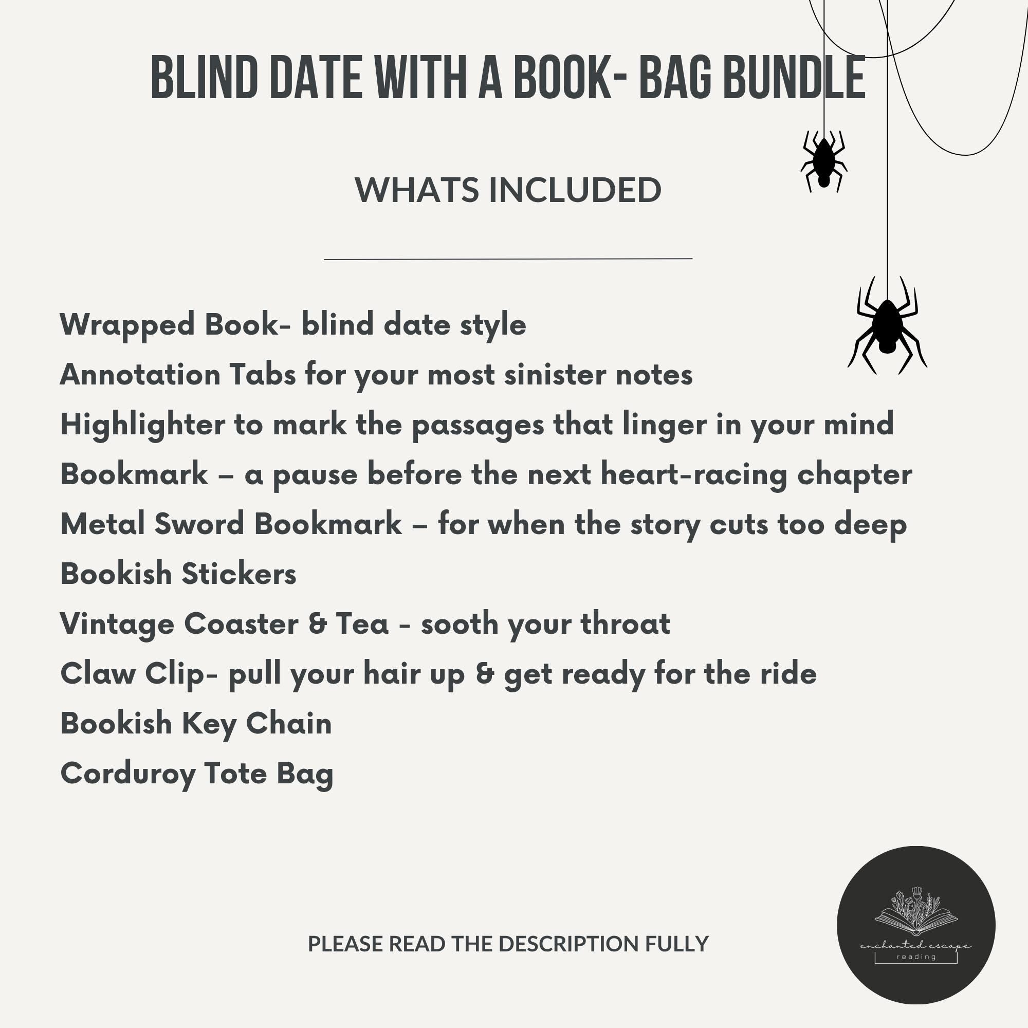 Blind Date With A Book Bundle-Blind Date BooksMystery Book Gift-Custom Book Box-Bookish Gifts-Gifted Romance Book